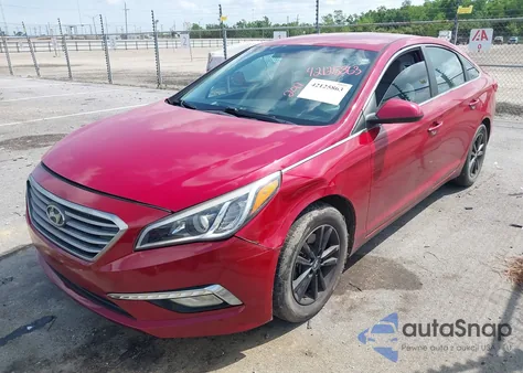 2017 Hyundai Sonata Se z USA, uszkodzony, nr VIN 5NPE24AF1HH535301